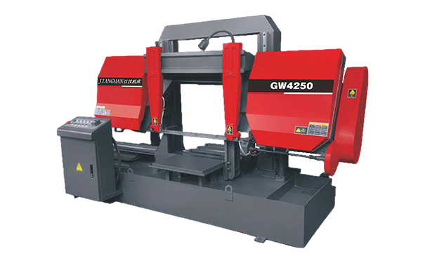 黔西GW4250双柱龙门卧式带锯床