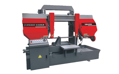 黔西龙门带锯床运行中途停止切割产生的原因是什么？